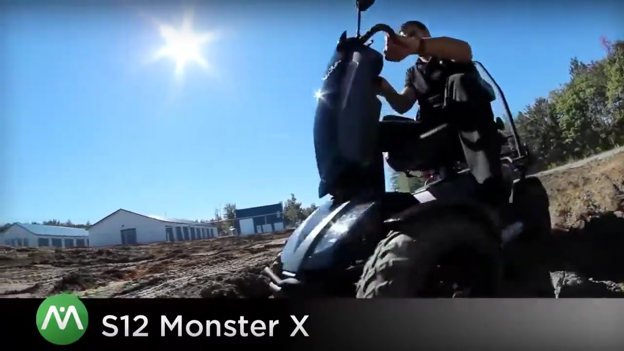 Scooter &eacute;lectrique Heartway Monster S12X &ndash; Un v&eacute;ritable baroudeur tout-terrain