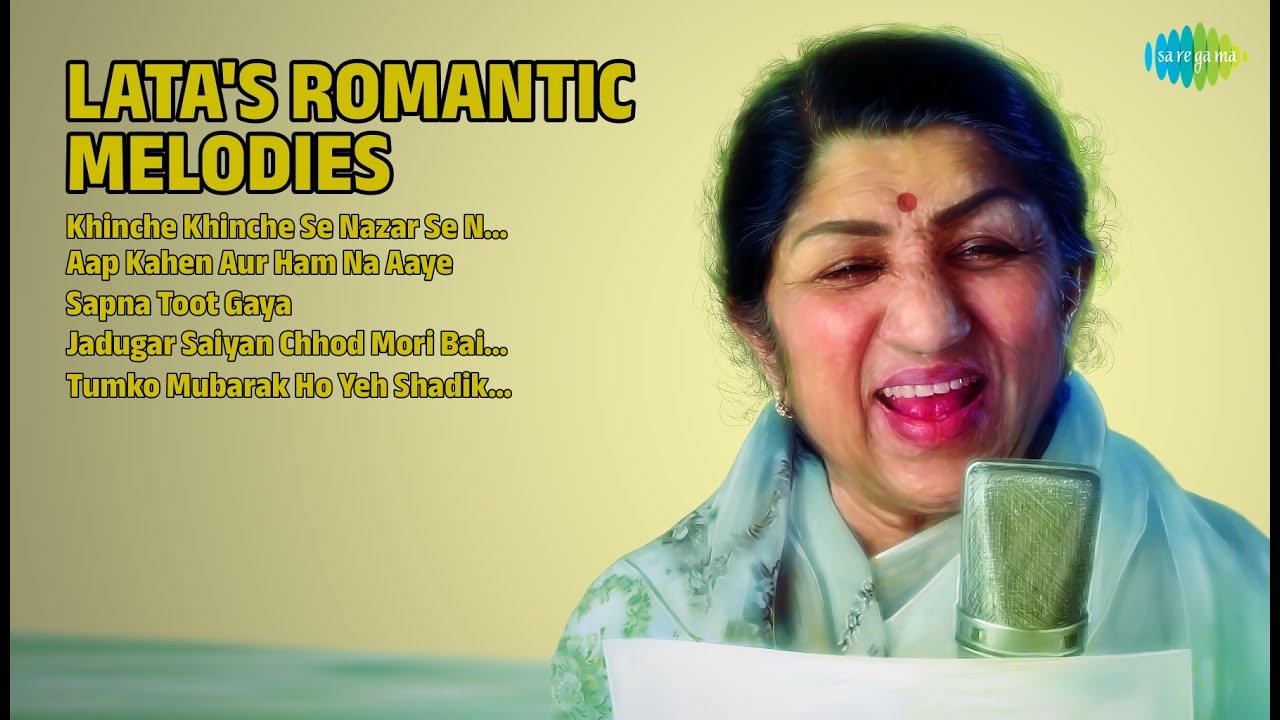 लता के रोमांटिक नगमे | Lata Mangeshkar Songs | Khinche Khinche Se Nazar Se Nazar