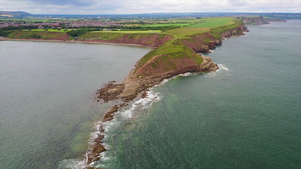 Filey Beach ,Coble Landing ,Filey Brigg