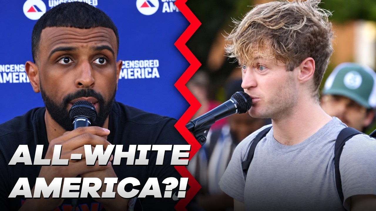 Myron Pushes Back on a White Student Who Wants an All-White America!