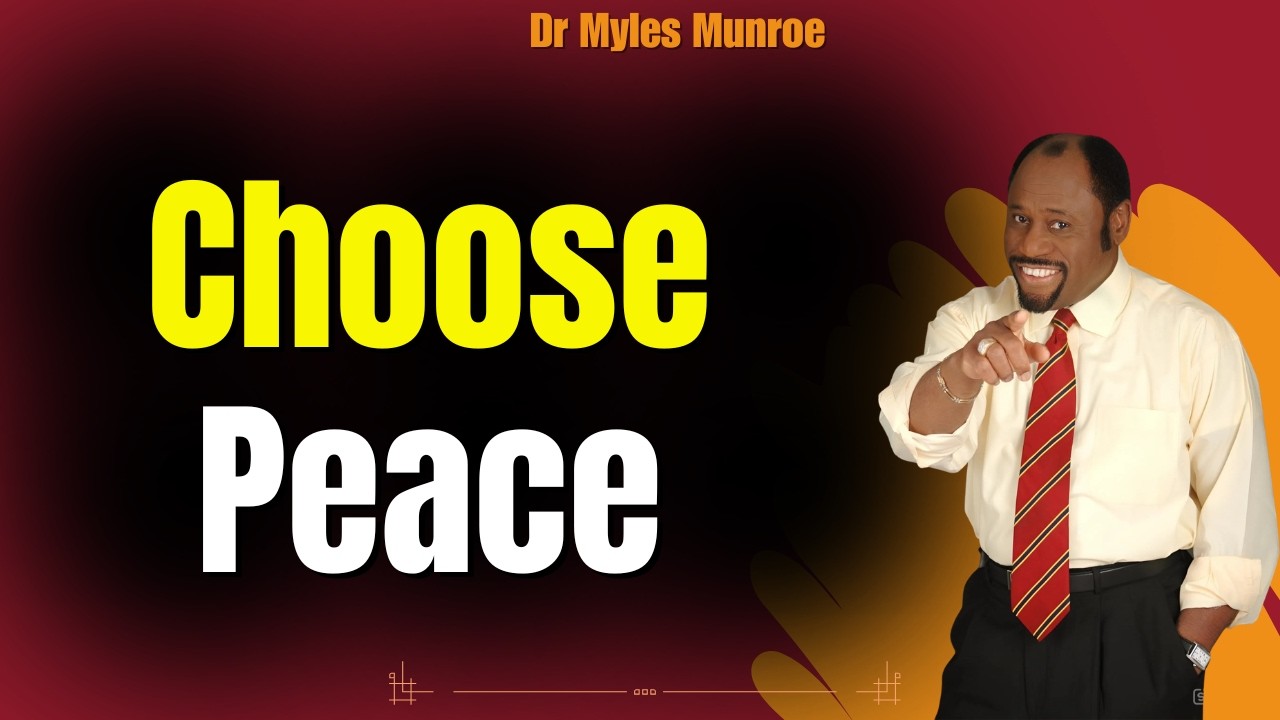 DR MYLES MUNROE DL: CONTROL YOUR EMOTIONS & PROTECT YOUR PEACE Before Negativity Destroys You