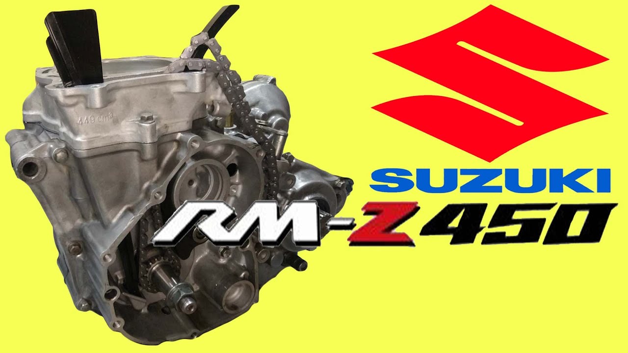 Ремонт двигателя Suzuki RM-Z450 2005 г., Ep38