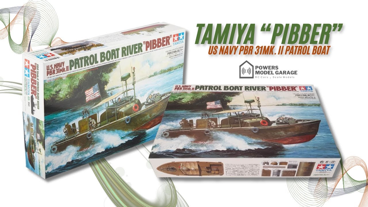 Tamiya 1/35 Patrol Boat River “Pibber” Build | Vietnam War Gunboat