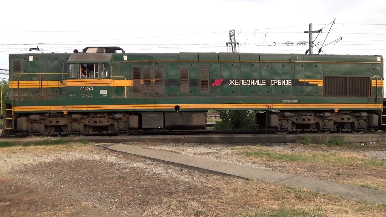 Startovanje Dizel Lokomotive serije 661 - 243