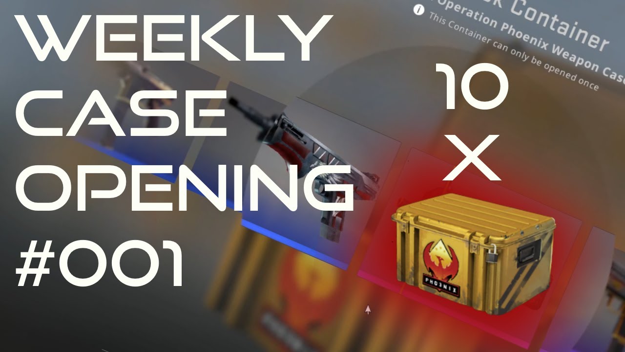 Weekly Case Opening #001 | 10 x Operation Phoenix Case