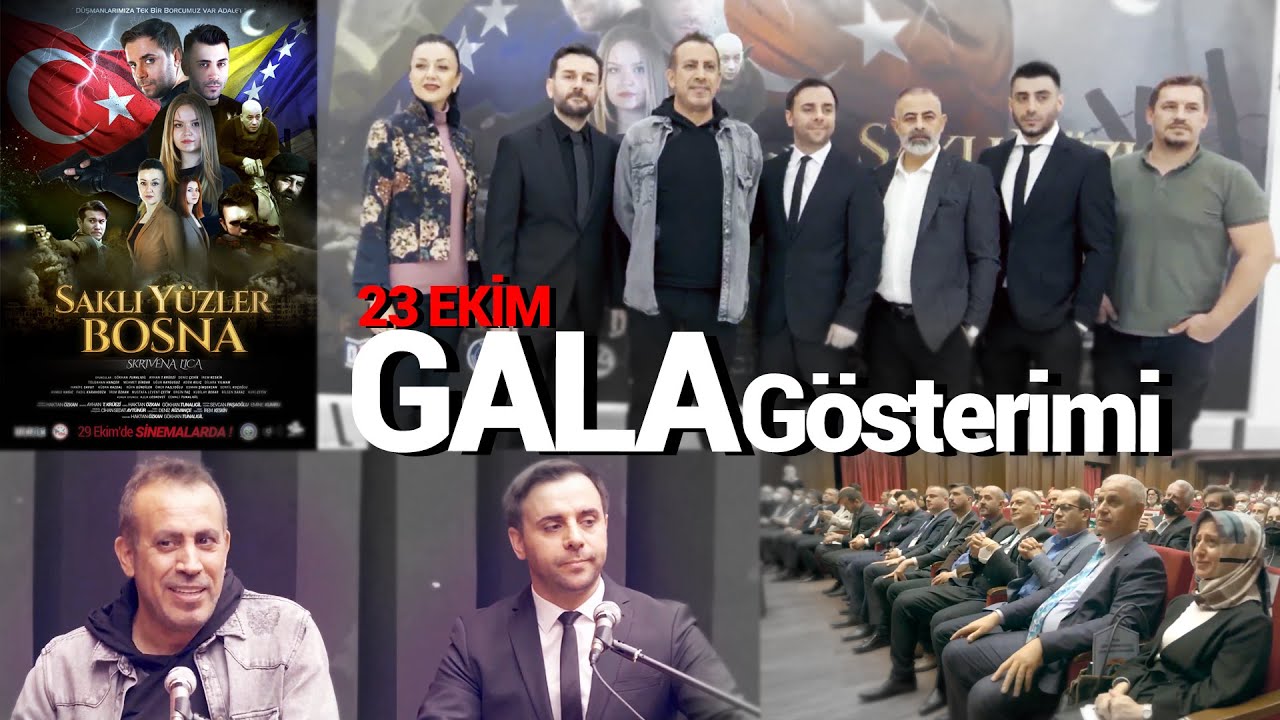Saklı Yüzler Bosna Gala Gecesi 23 EKİM