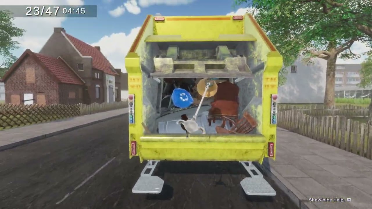 Vulture Packing Out Bulk-Garbage Truck Sim