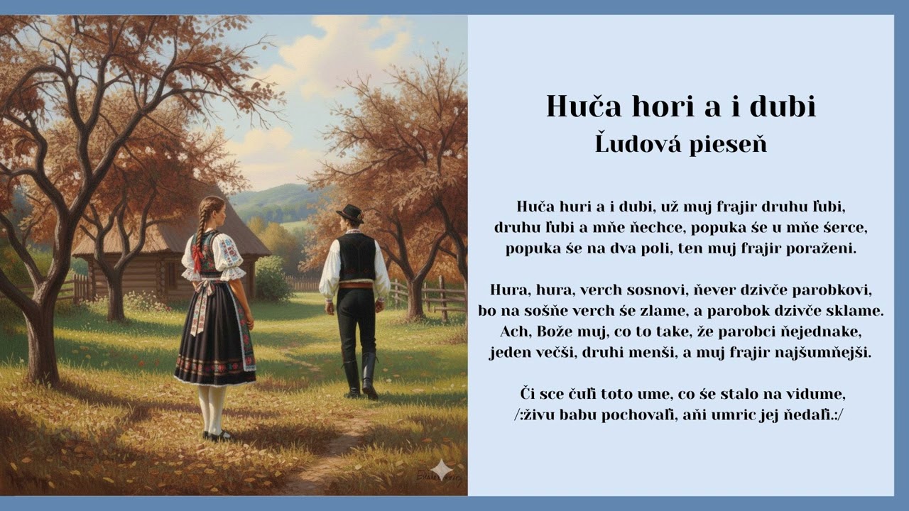 HERLICA, Huča hory a i duby, ľudová, Videorohaľ
