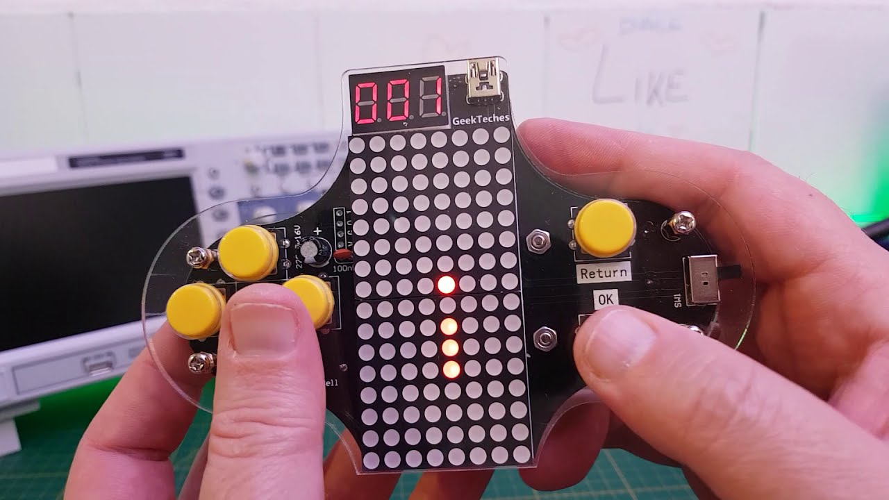 Kit DIY: Consola retro portátil de videojuegos