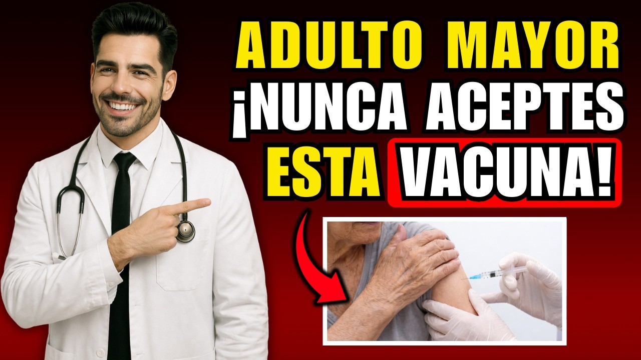 Las 5 Vacunas Que NUNCA Aceptaría Después De Los 60