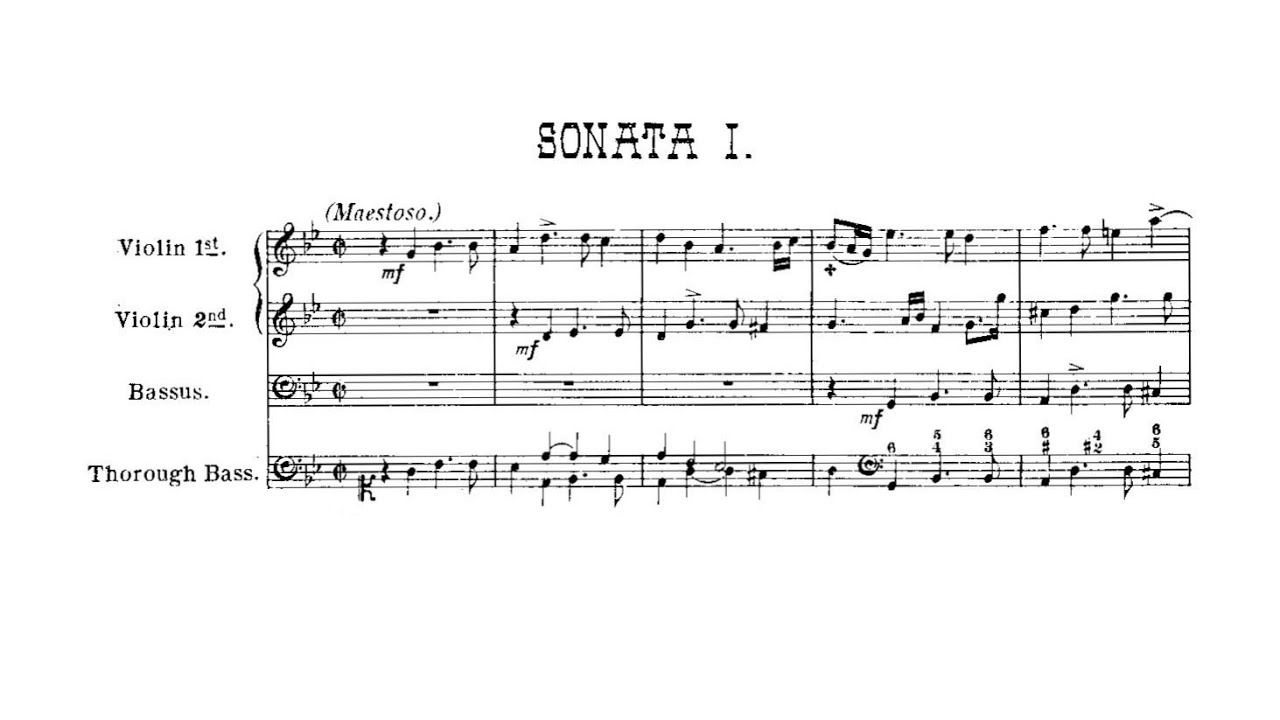 Henry Purcell: Trio Sonata No. 1 in G minor , Z. 790