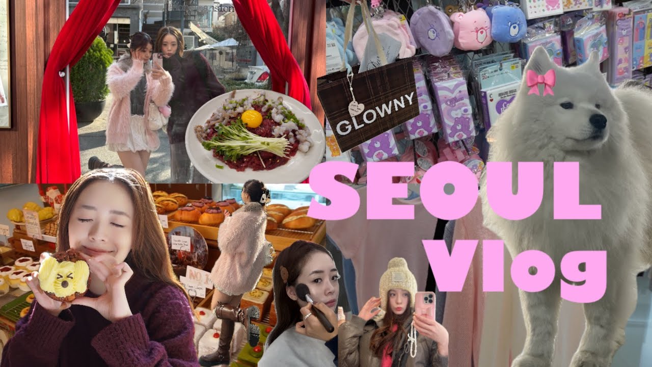 【韓国 Vlog】 2泊3日食べまくりの充実女子旅🇰🇷🐷🎀