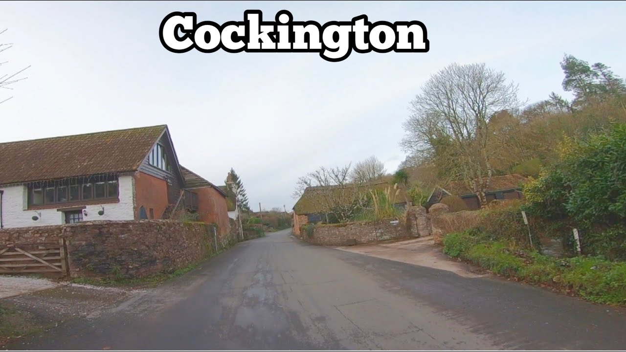 A drive with us production 13/01/23 Torquay seafront - Nutbush Lane Chelston via Cockington Devon UK