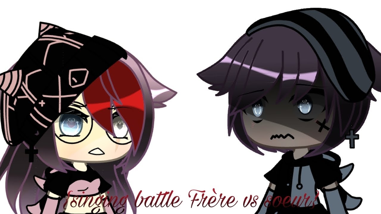 Singing battle frère vs soeur // Gacha life Chanson