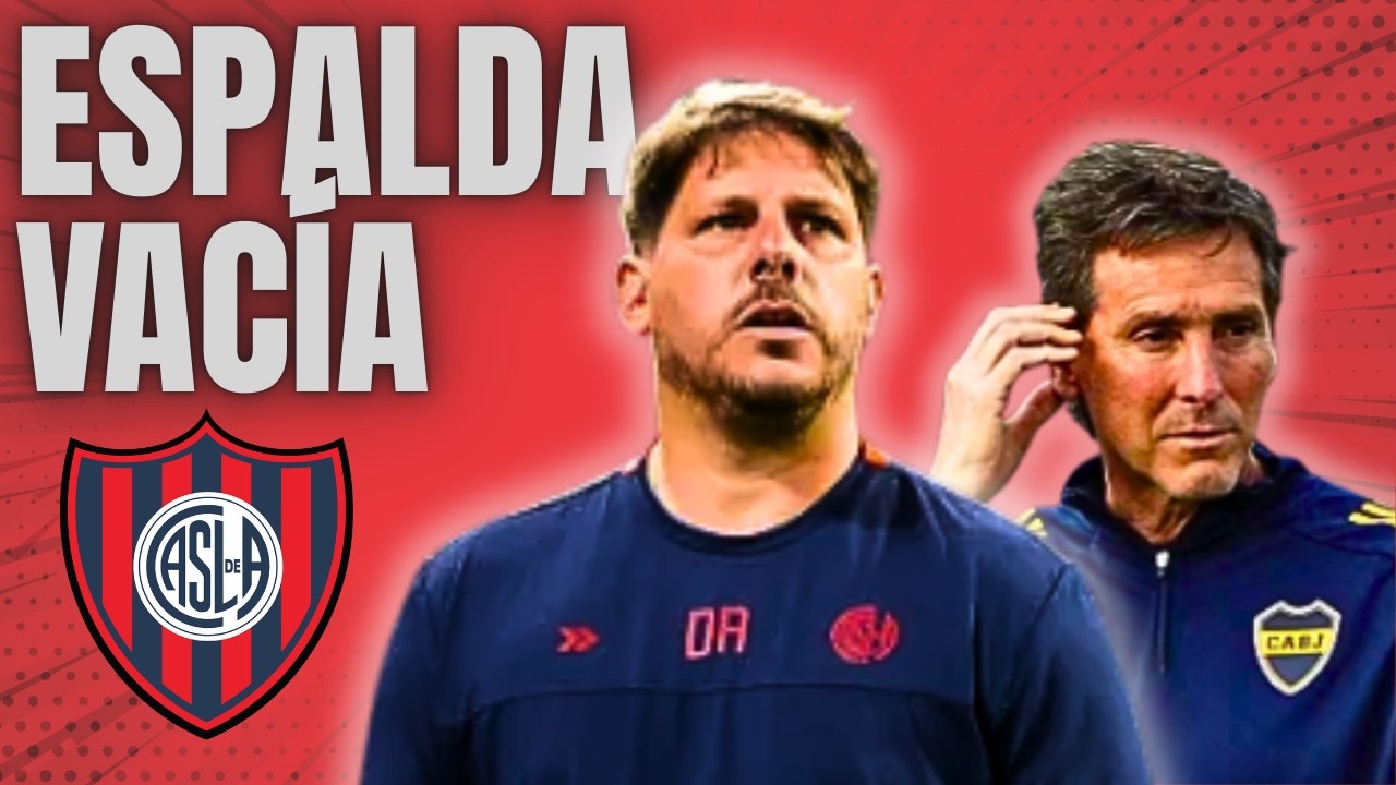 Boca expuesto: las espaldas de los laterales y la salida rápida #sanlorenzo #boca #bocajuniors