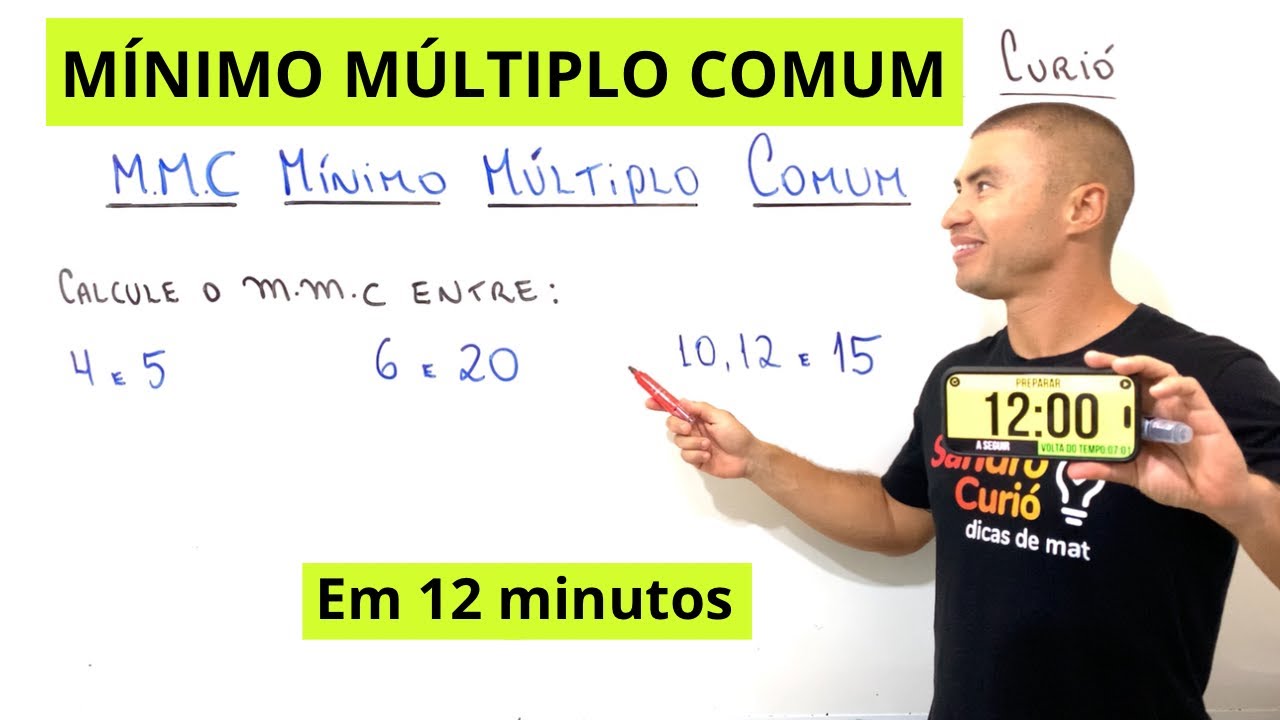 APRENDA M&Iacute;NIMO M&Uacute;LTIPLO COMUM | MMC 