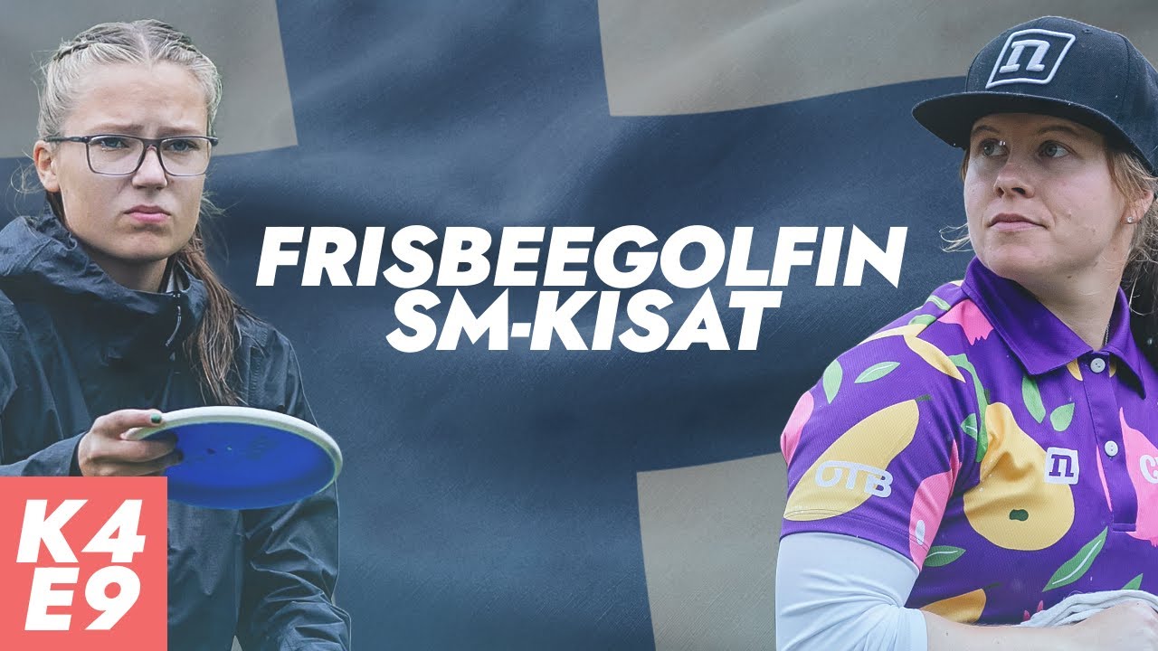 Frisbeegolfin SM 2024 | Naisten luokka | Finaalikierros E9 | Salonen, Laine, Saarinen, Väisänen