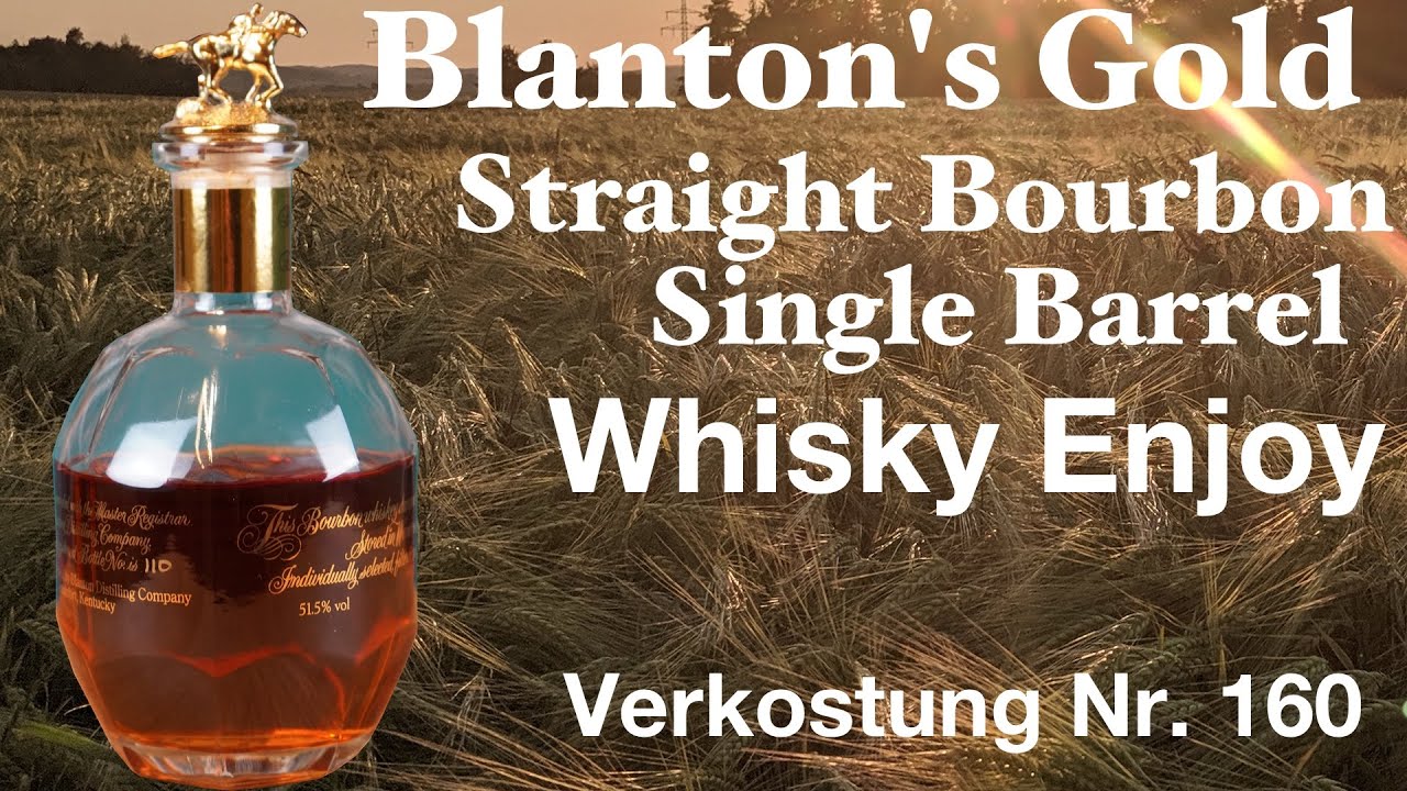 Blanton's Gold Kentucky Straight Bourbon Verkostung Nr. 160