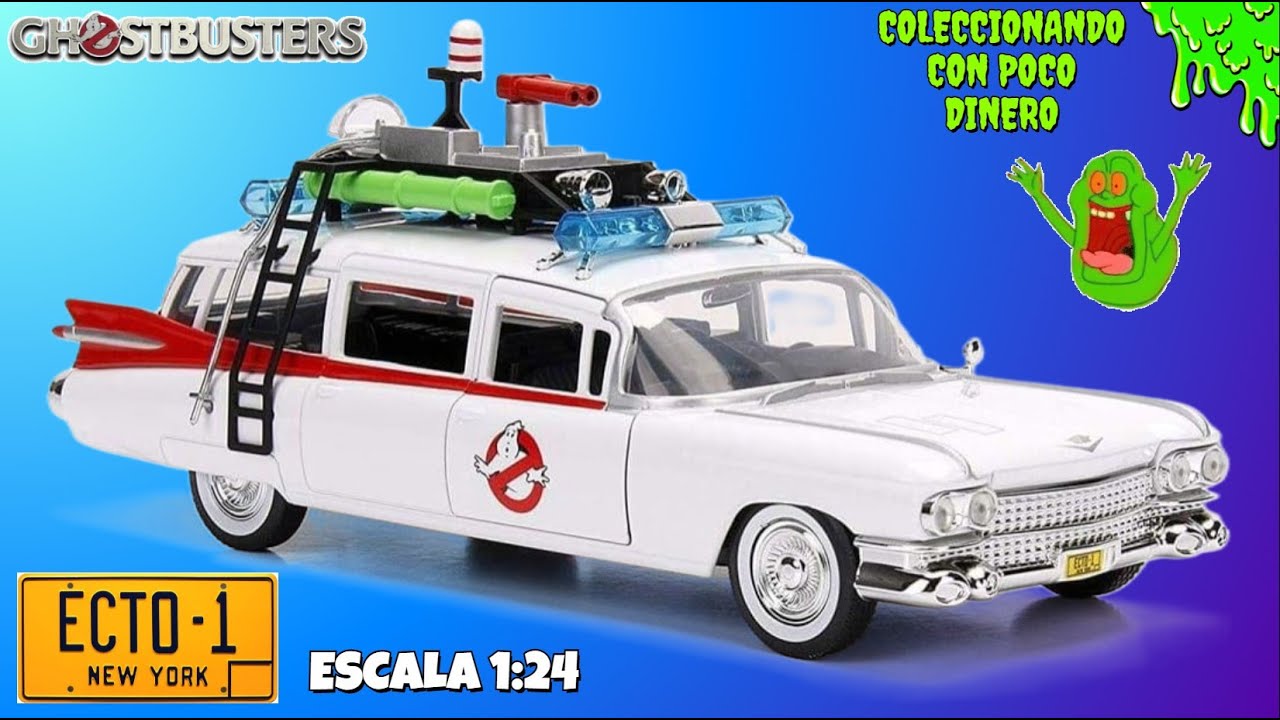 👻​GHOSTBUSTERS CADILLAC ECTO-1 (Jada Toys - Diecast 1/24)