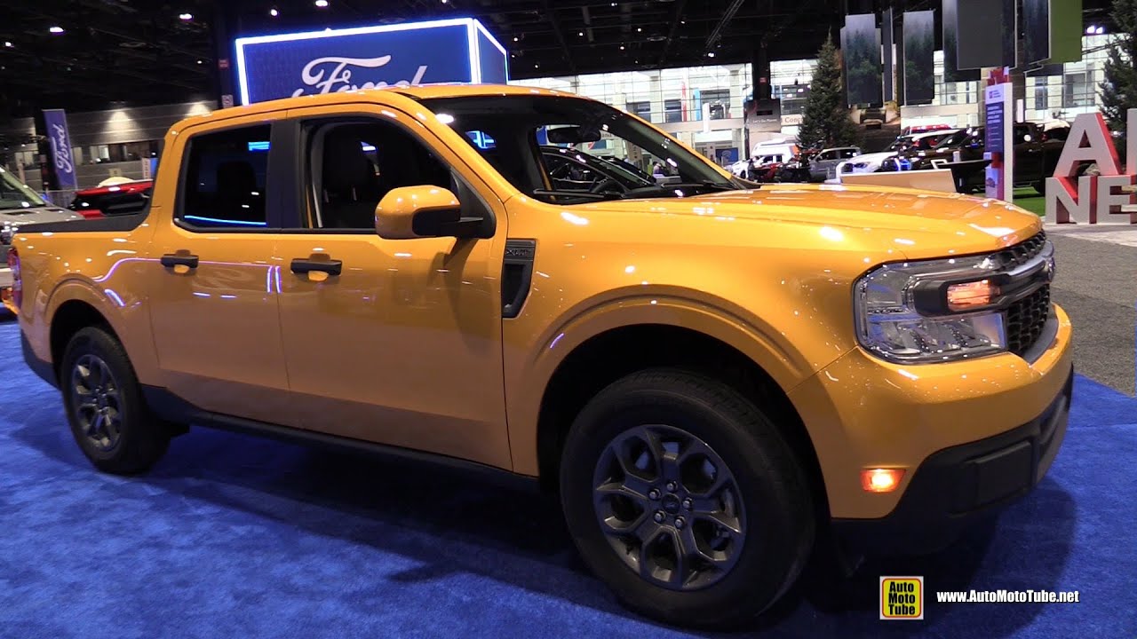 2022 Ford Maverick XLT - Exterior Interior Walkaround - 2022 Chicago Auto Show