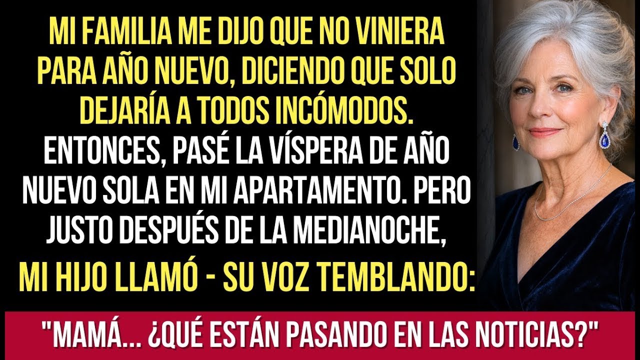 Me Dijeron Que No Viniera Para Año Nuevo — Mi Hijo Descubrió Quién Era Yo Al Día Siguiente...