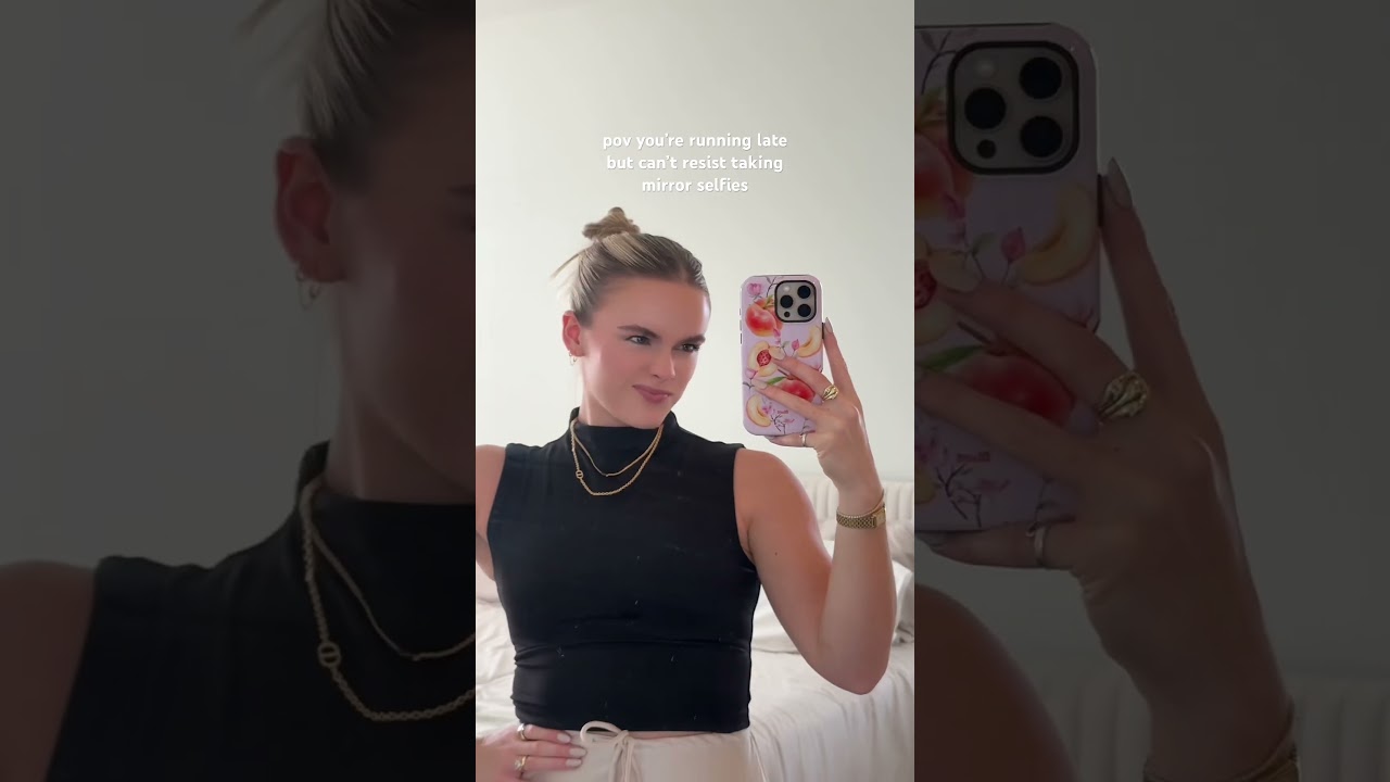 mirror selfies are a must ✨ #smartphone #cellphonecase #iphonecover