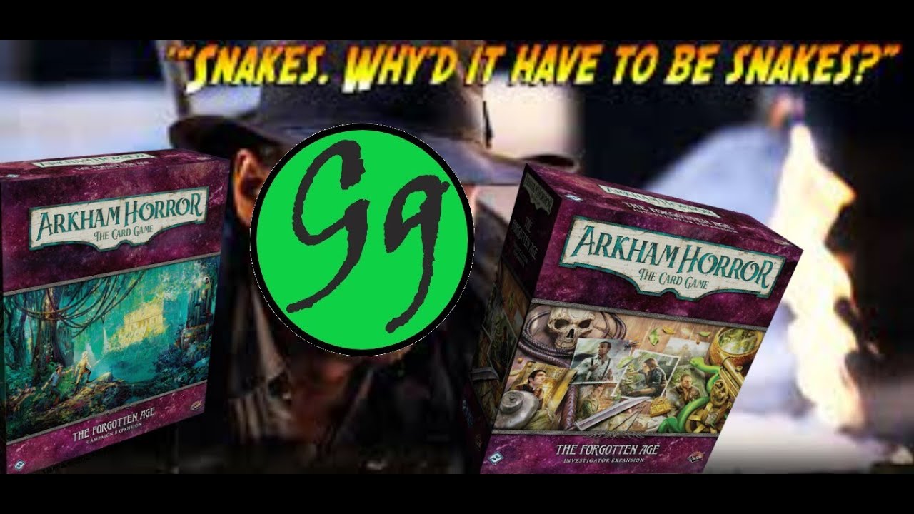 Unboxing Arkham Horror LCG The Forgotten Age
