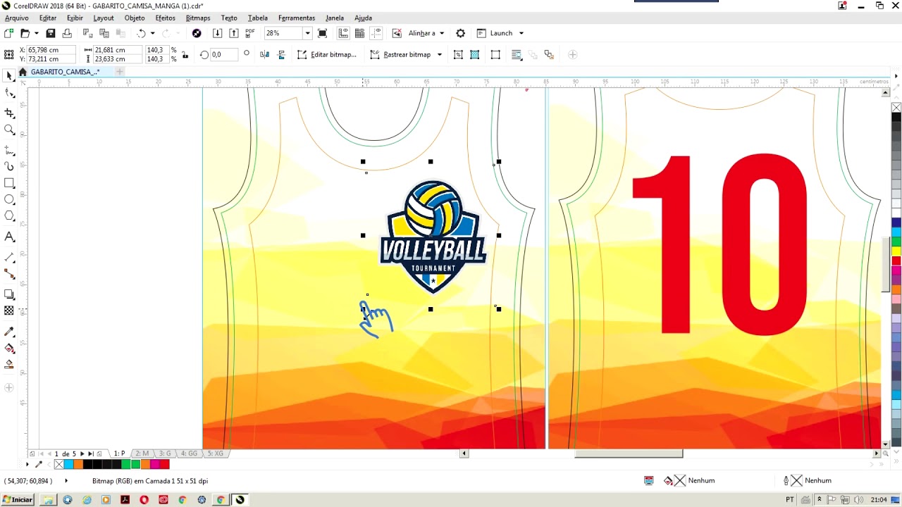 Como fazer e criar uma Camiseta em Sublima&ccedil;&atilde;o Total - Tutorial Camiseta