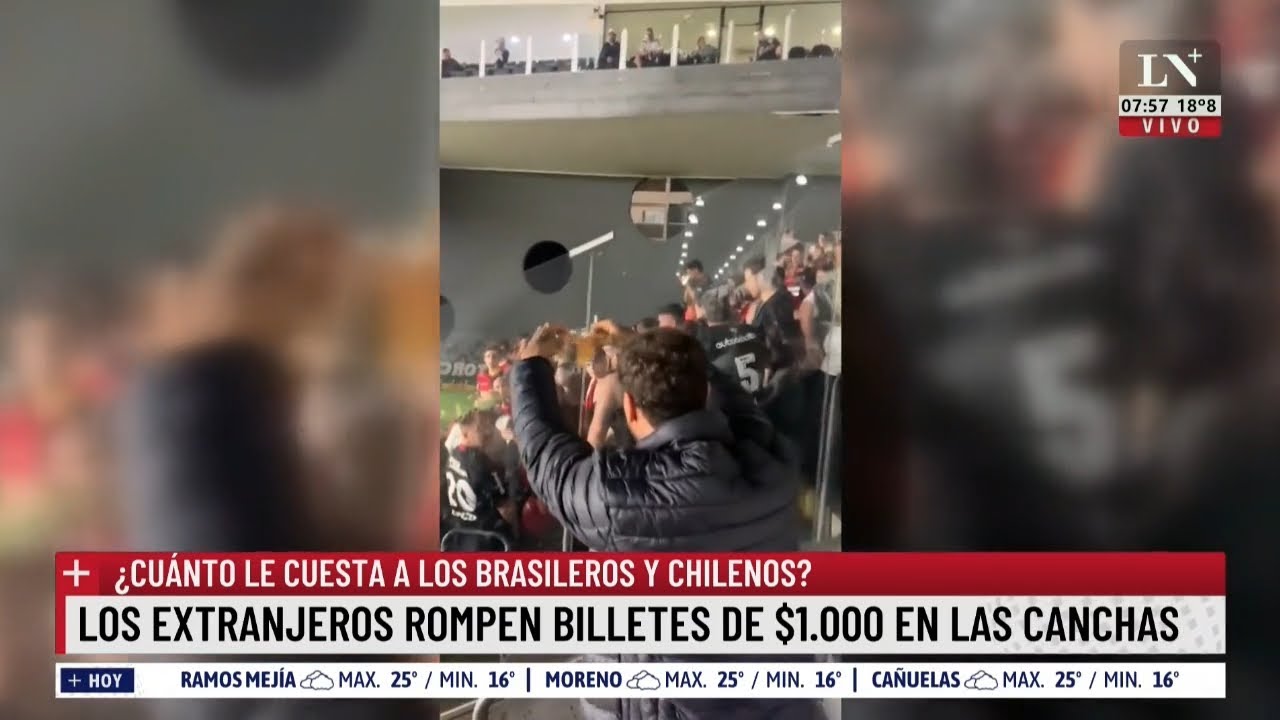 Extranjeros rompen billetes de $1.000: ¿Cuánto le cuesta a los brasileros y chilenos?