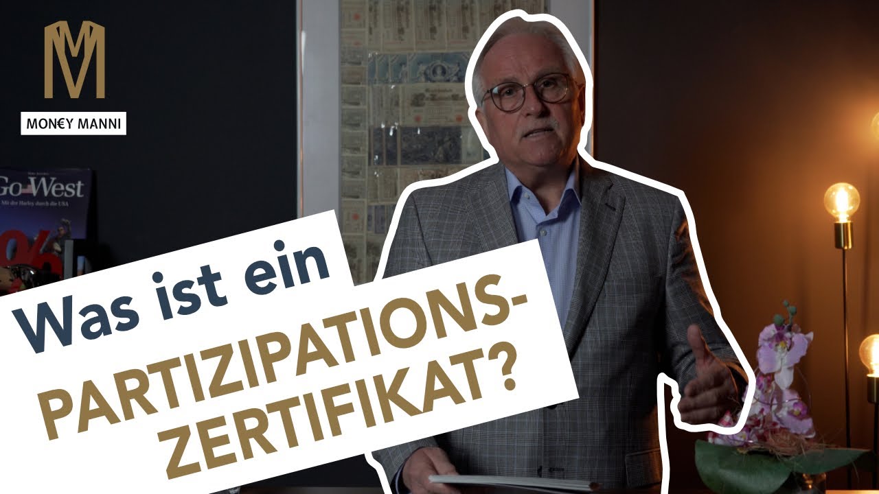 Was ist ein PARTIZIPATIONSZERTIFIKAT?