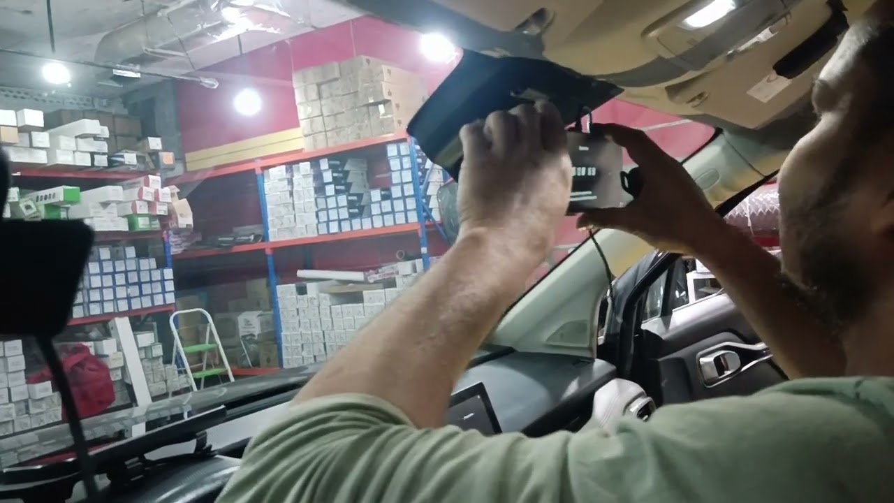 Change the car camera display #automobile 👌👌