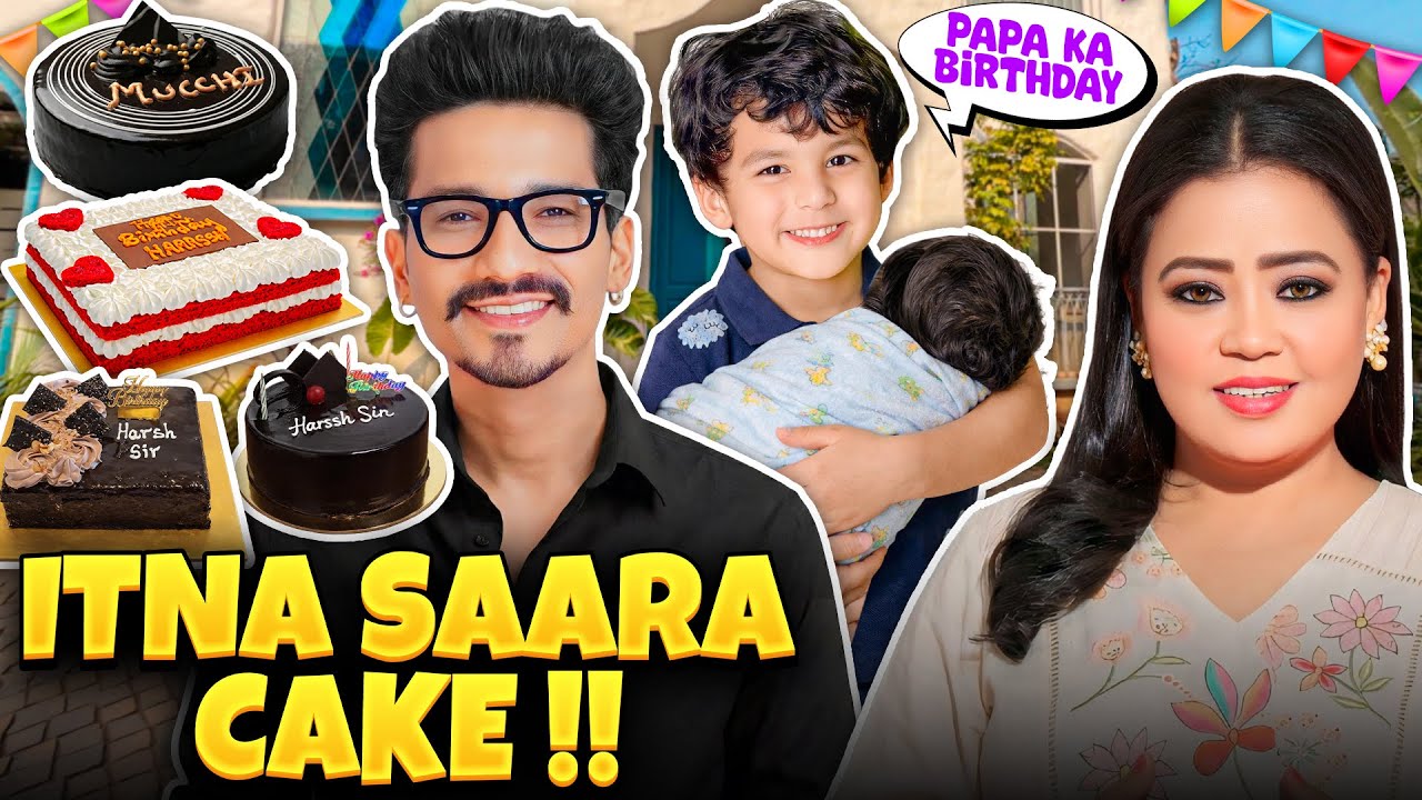 Birthday Pe Itne Saare Cake 🎂 | Bharti Singh | Harssh Limbachiyaa | Golla