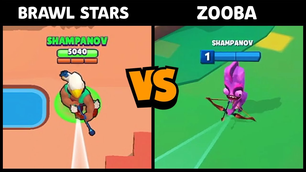 ZOOBA VS BRAWL STARS! ПЛАГИАТ ИЛИ НЕТ?