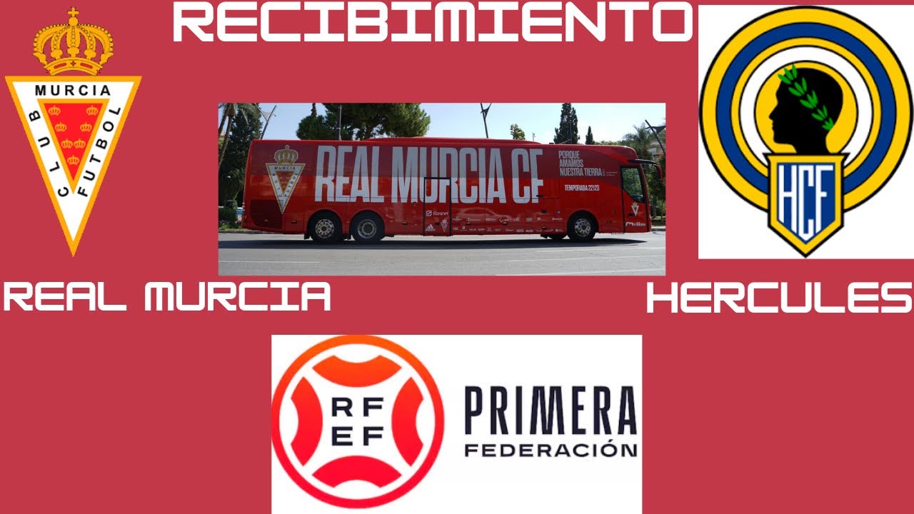 Recibimiento Afición Real Murcia VS Hércules de Alicante 