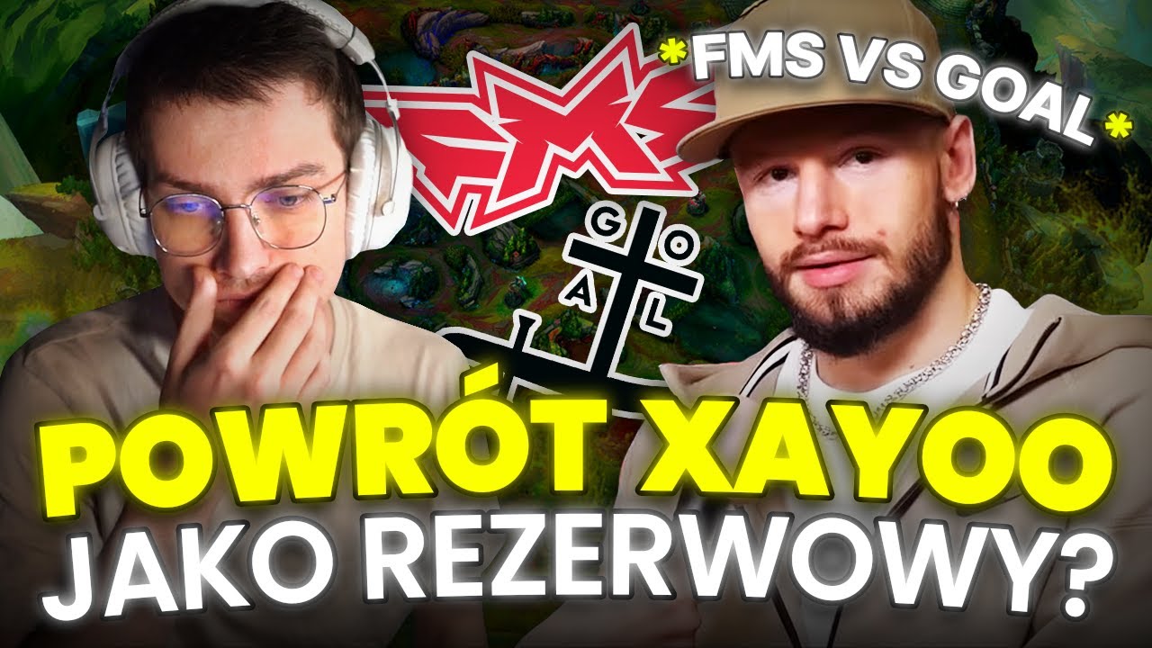 POWRÓT XAYOO JAKO REZERWOWY? 👑 *FMS vs GOAL*