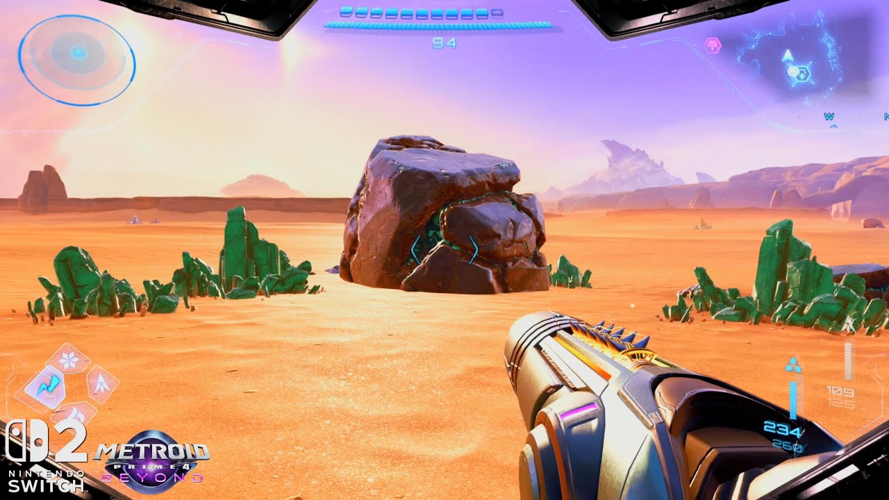 Metroid Prime 4 Beyond: Sol Valley, Farm Green Crystals 