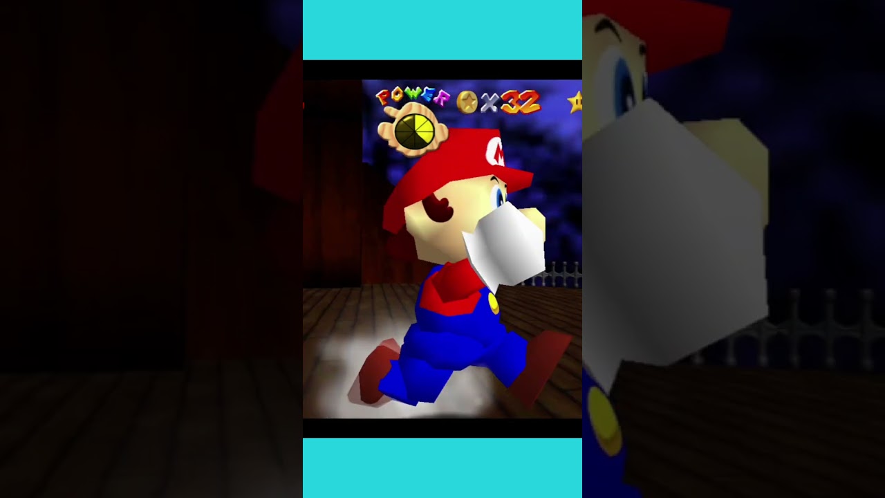 Slowly going crazy playing Mario 64 