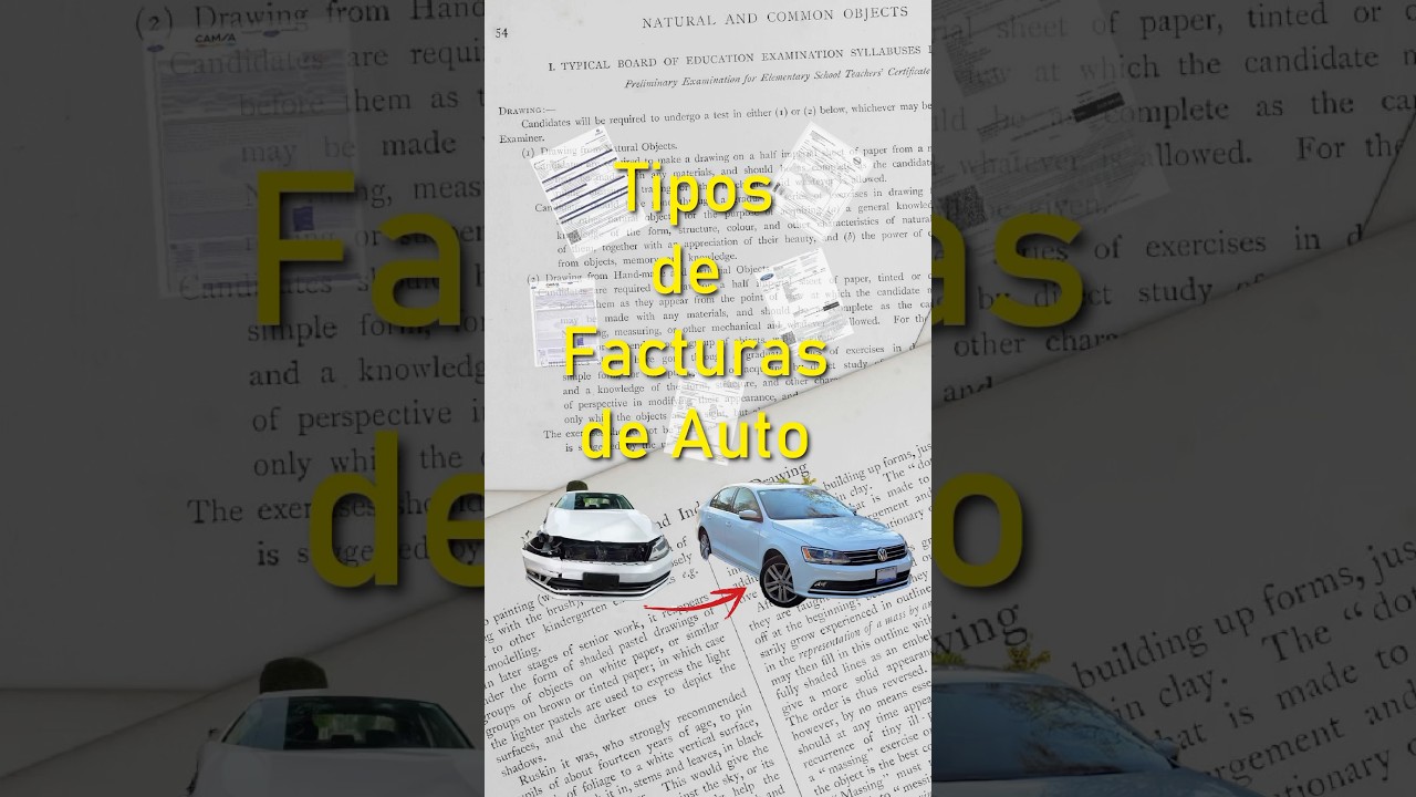 Tipos de facturas de autos #autos #coches #carros #tramites #derecho #facturas