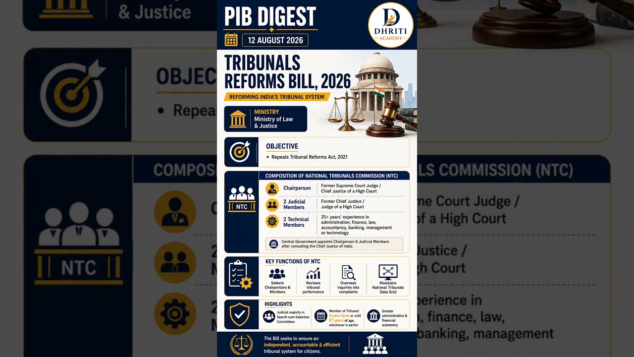 Tribunal Reforms Bill 2026