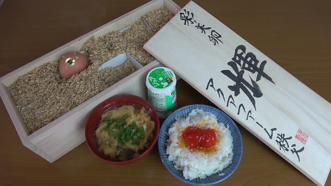 朝ごはん作ってみた『輝(SSランク鶏卵)のしょうゆ漬け』