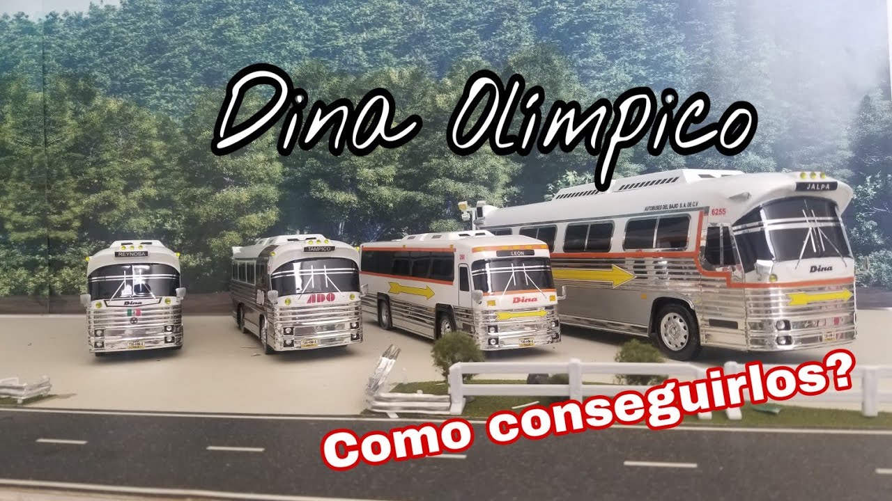 Dina Olímpico escala 1/43 y 1/32. Como conseguirlos??