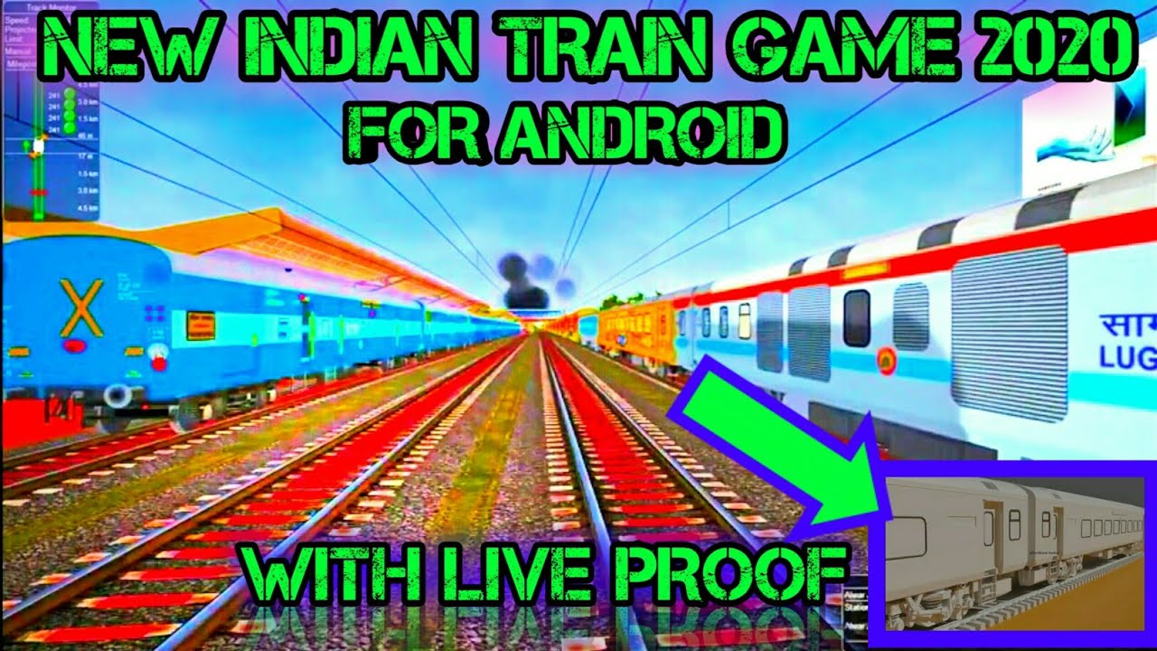 INDIAN TRAINz SIMULATOR 2020 || NEW TRAIN GAMES FOR ANDROID || HIGH GRAPHICS GAME || BS TECHNICAL