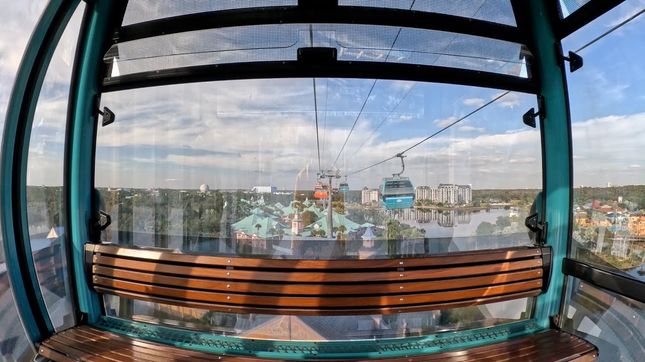 Disney Skyliner | Pop Century Resort to EPCOT | Disney World | 11/21/25