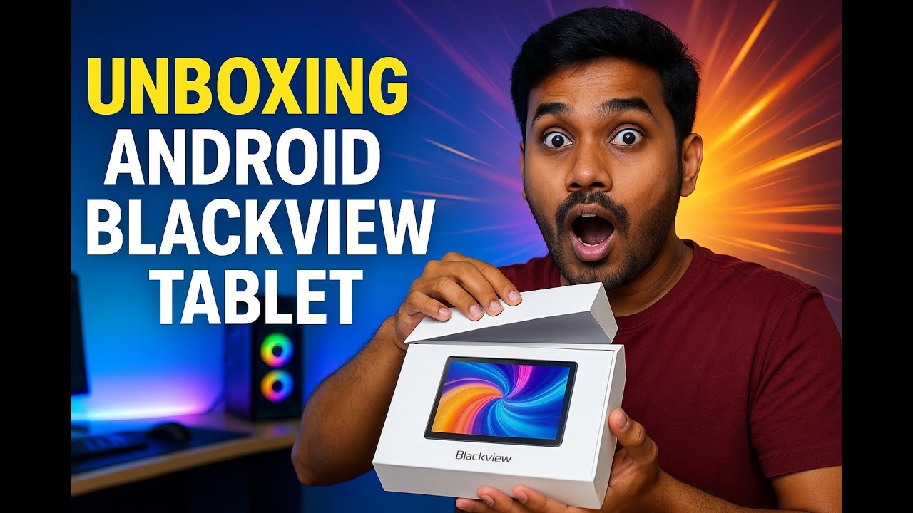 unboxing android blackview tab 90 & review : the perfect budget tablet for ever and win free items