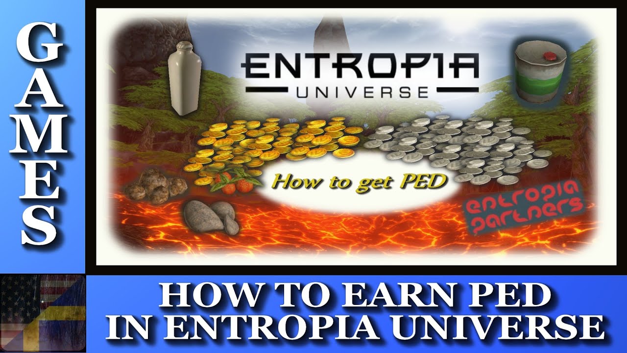 Как получить PED в Entropia Universe (Планета Калипсо)