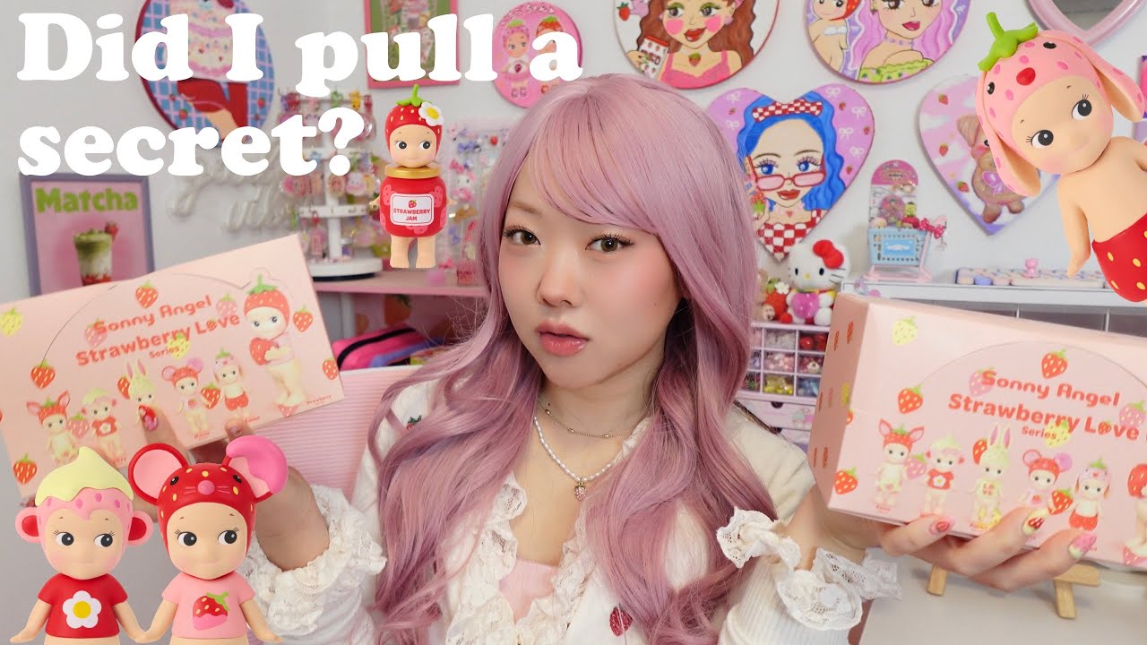 Sonny Angel 🍓LOVE ♡ unboxing 2 cases ♡ 🎀SECRET HUNT🎀