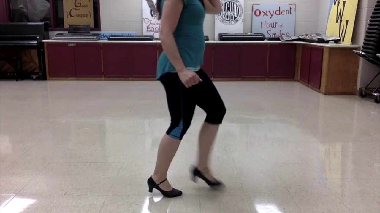 Shrek Tap Dance Break Down- step 1