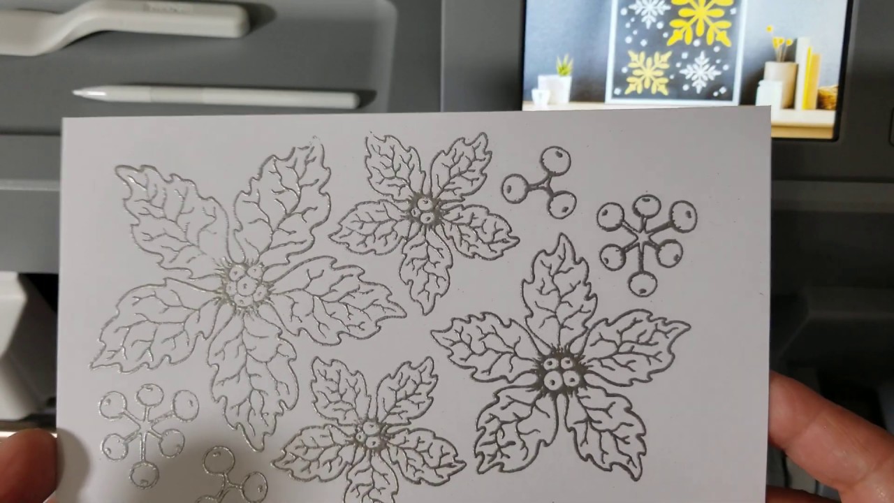 How to cut your flower stamped images with the brother scan n cut