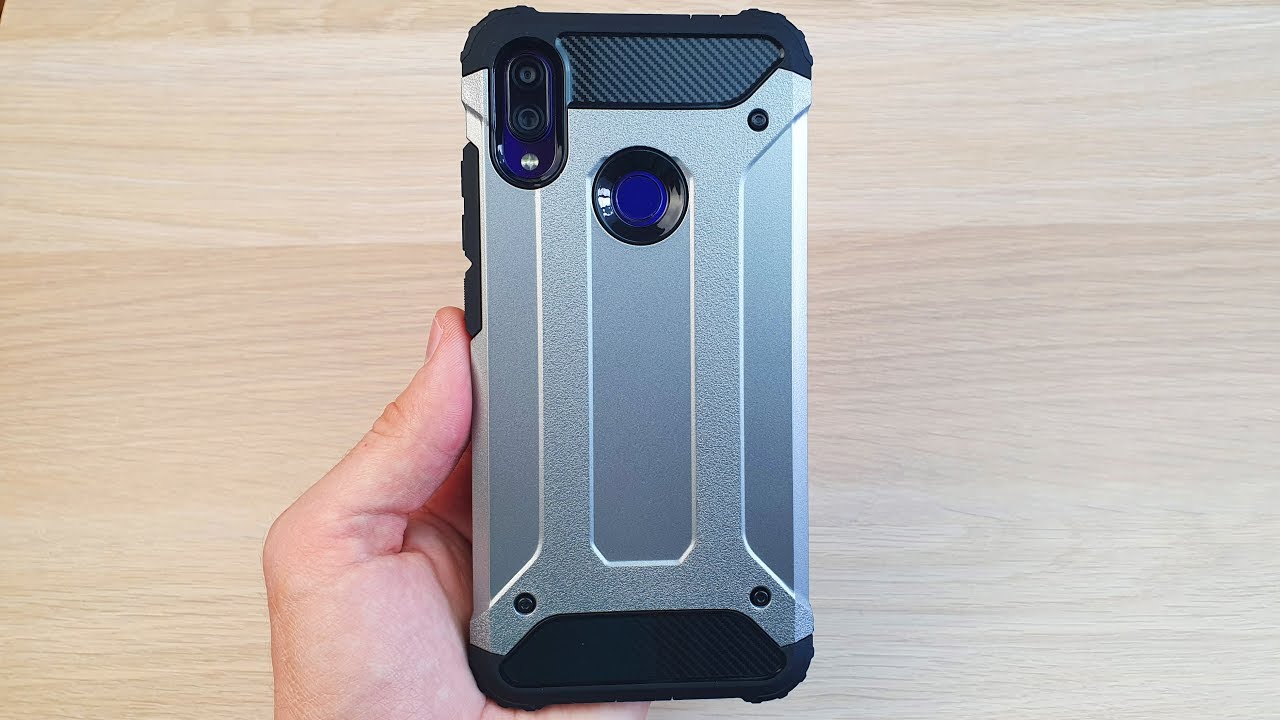 ПРОТИВОУДАРНЫЙ ЧЕХОЛ НА REDMI NOTE 7 - ЕМУ НЕ СТРАШНЫ ПАДЕНИЯ