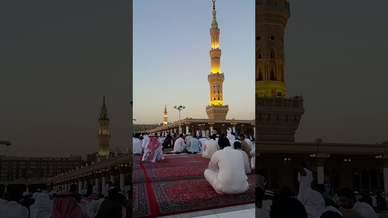 Takbir Raya di Masjid Nabawi